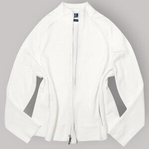 Polo Ralph Lauren Golf White Zip Mock Neck Sweater Jacket Classic XL